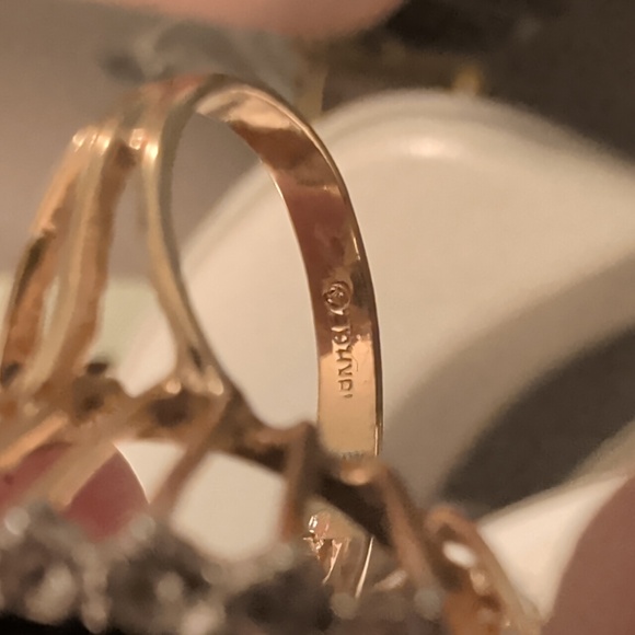 Vintage 18K HGE Size 9.5 Excellent Condition - Picture 5 of 6